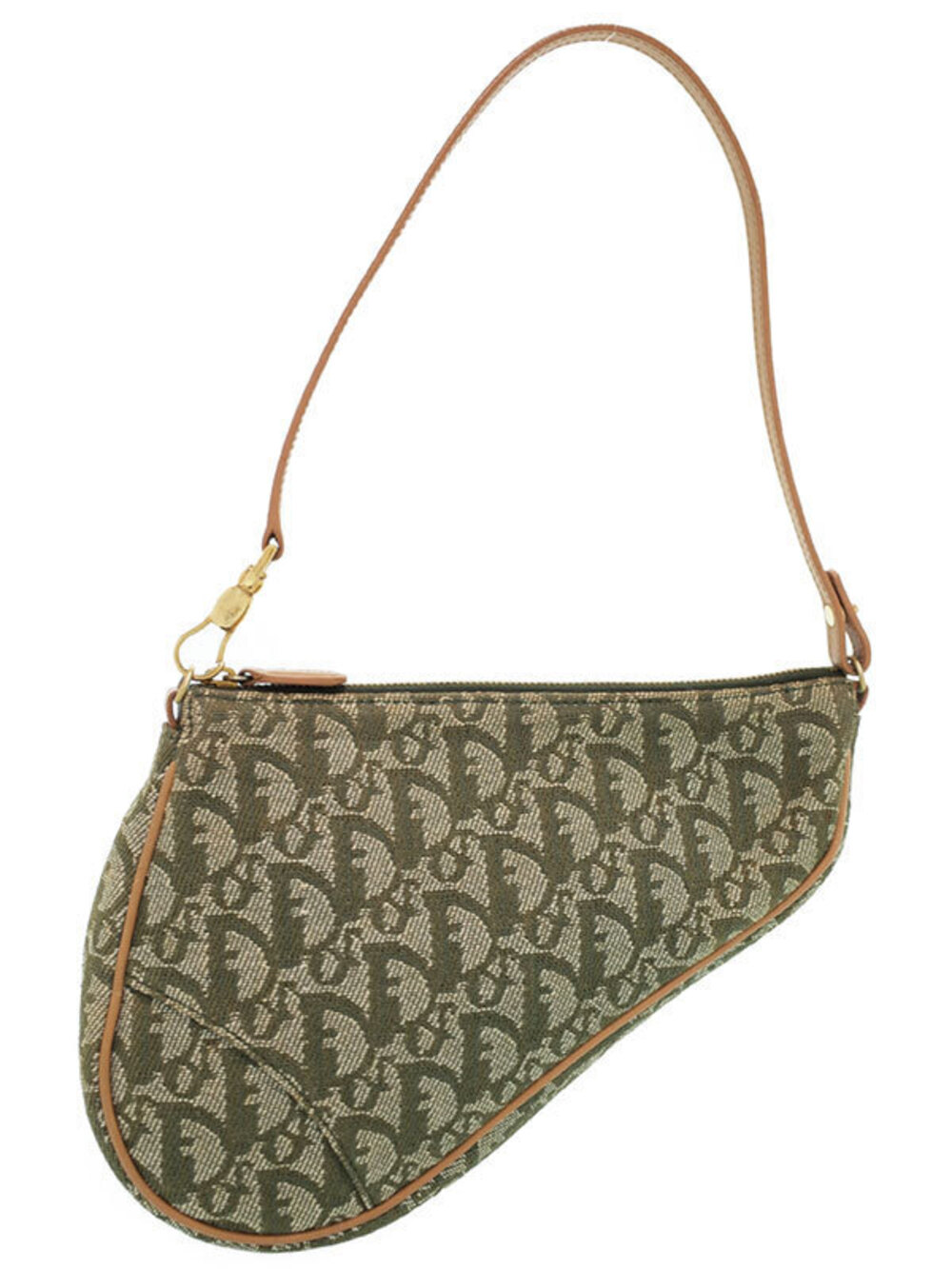 Christian Dior Trotter Saddle Pouch Clutch Handbag